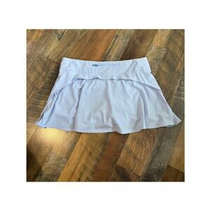 Lululemon Play Off The Pleats Skirt 13" Cool Breeze Size 10